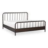 Vivian Queen Bed Dark Brown, by Moe's Home, 63.95" width x 45" height x 84.45" depth thumbnail 2