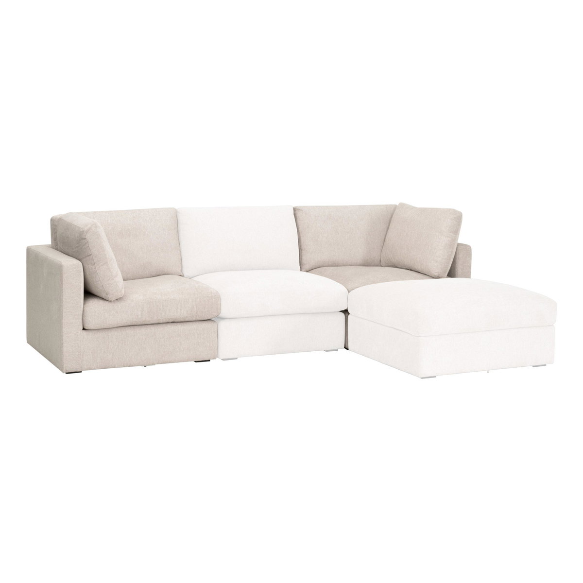 Daley Modular Corner Chair, Seating by Essentials for Living, 40" width x 38" height x 40" depth View 4