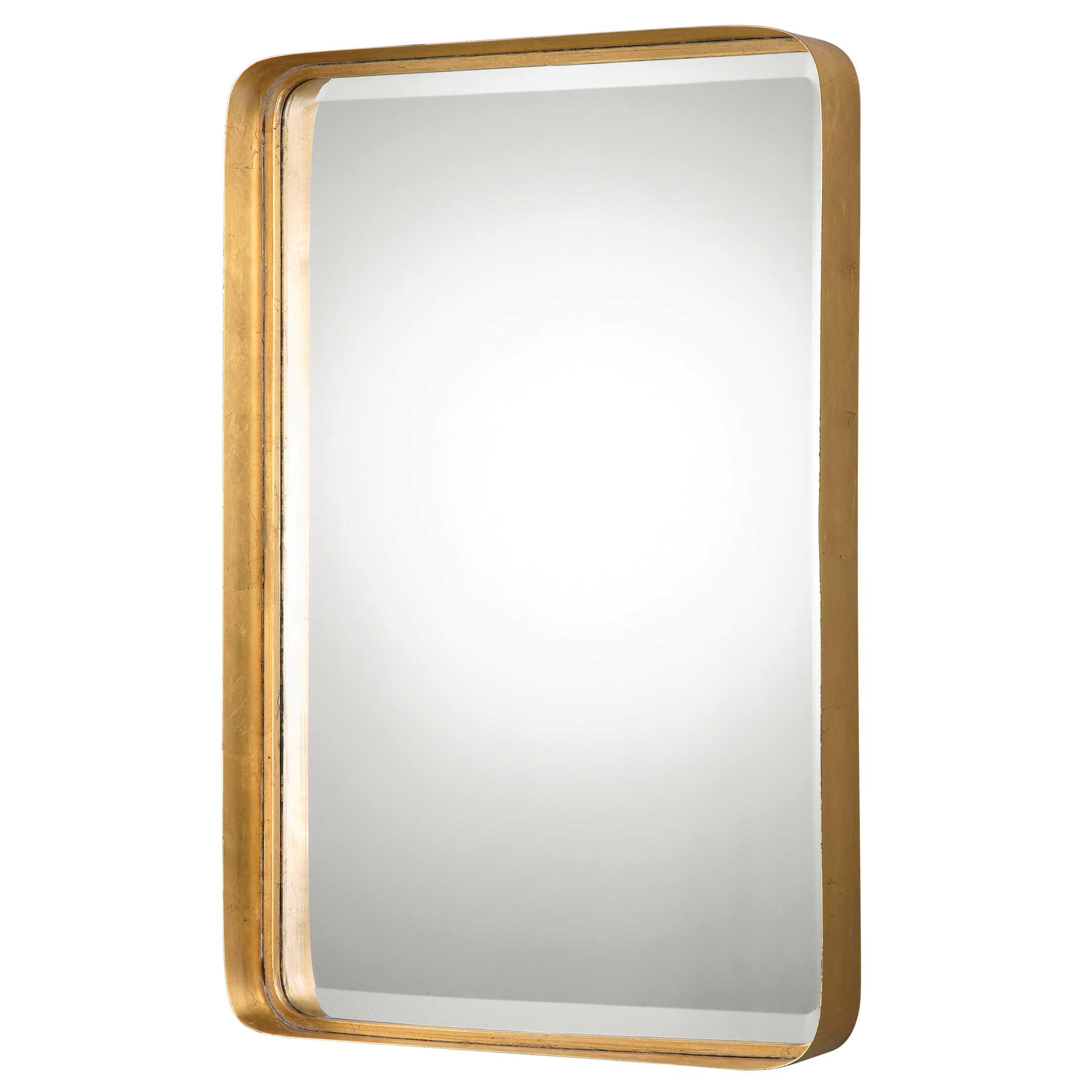 Crofton Antique Gold Mirror large image 