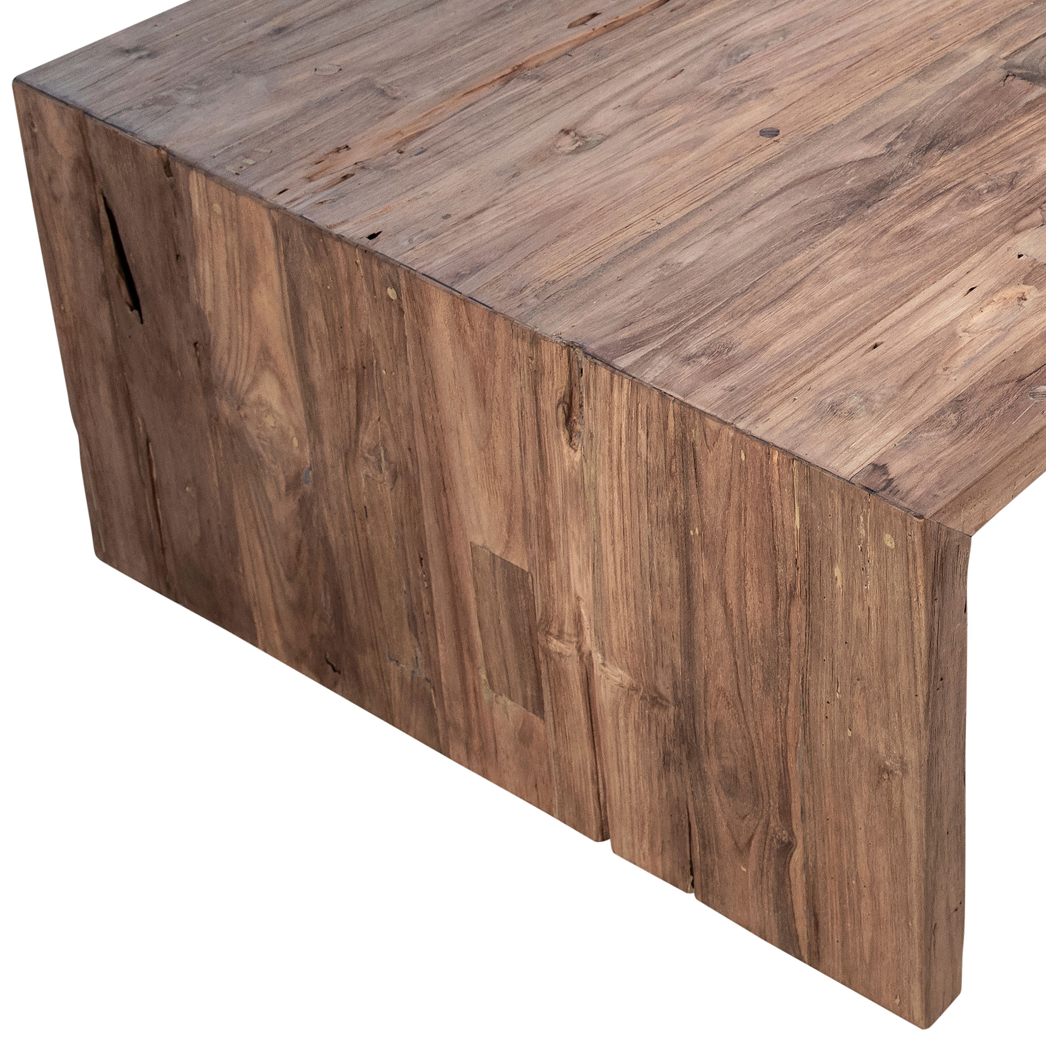Chilton Coffee Table 60', by Dovetail, 60" width x 16" height x 30" depth View 6