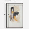 Scatter Abstract Hand Painted Canvas Art, by Uttermost, 32.5" width x 48" height x 2" depth thumbnail 3