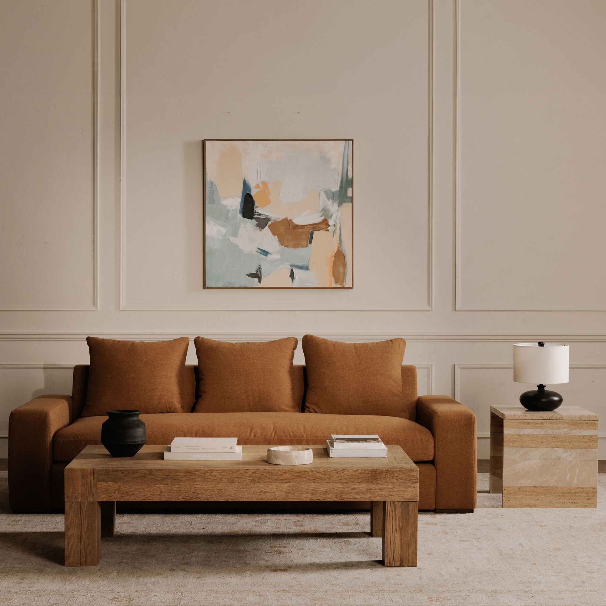 Thomas Sofa Rust large image 