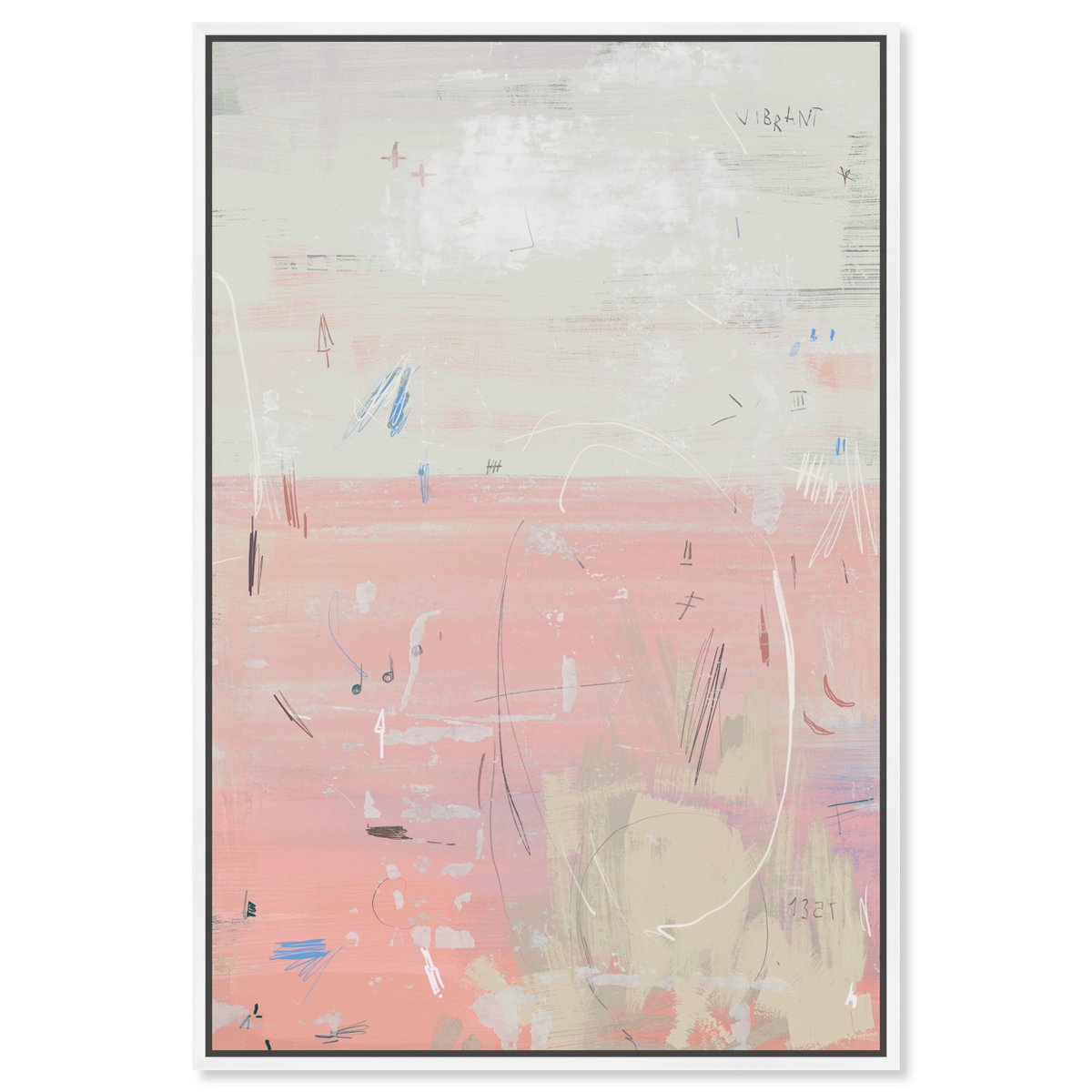 Gradients 4 3 (No Embellishment), Art by Oliver Gal,  16x24 View 1