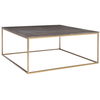 Trebon Modern Coffee Table, Furniture by Uttermost, 38" width x 16" height x 38" depth thumbnail 4