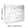 Floral Dreams Grey Wallpaper 1 Floral Dreams Grey Wallpaper thumbnail 1