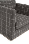Siena Plinth Base Swivel Club Chair, Accent Chair by Essentials for Living, 33" width x 35" height x 35" depth thumbnail 7
