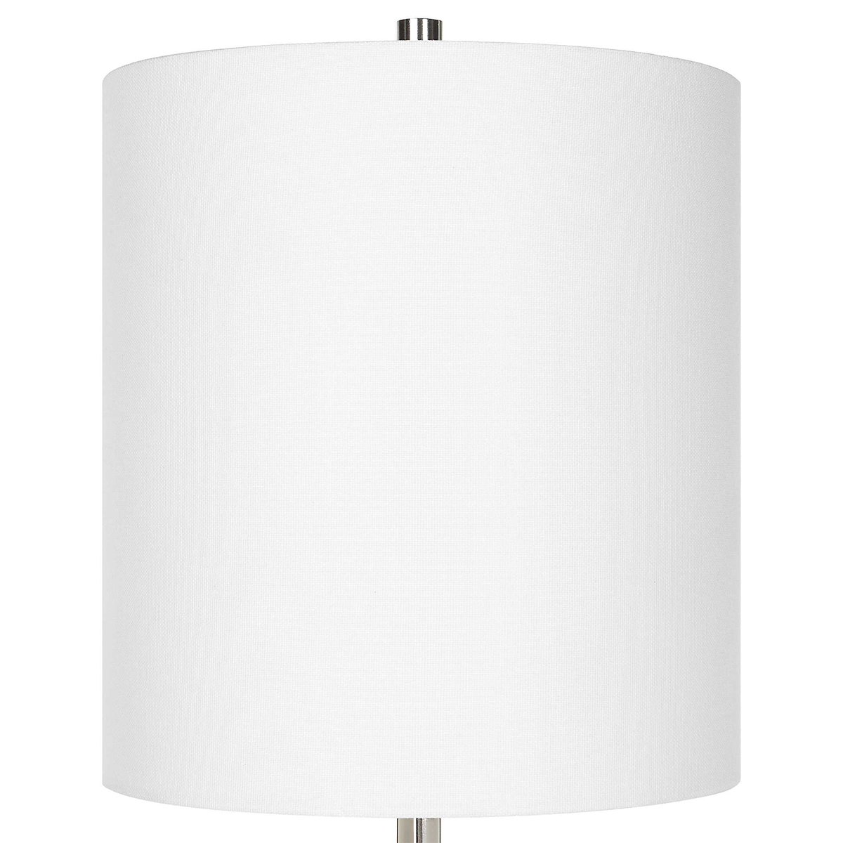 Exposition Nickel Buffet Lamp, Table Lamp by Uttermost, 10" width x 33.5" height x 10" depth View 5