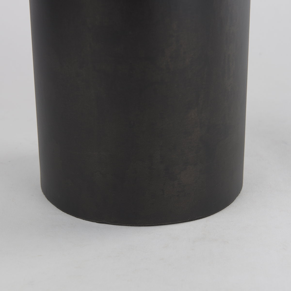 Aubrey Large 24.0H Black Iron Flower Vase, Decorative Jar by Mercana, 5.5" length x 5.5" width x 24" height View 8