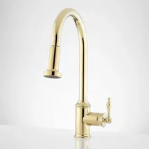 Online Designer Kitchen Signature Hardware Southgate Pull-Down Kitchen Faucet