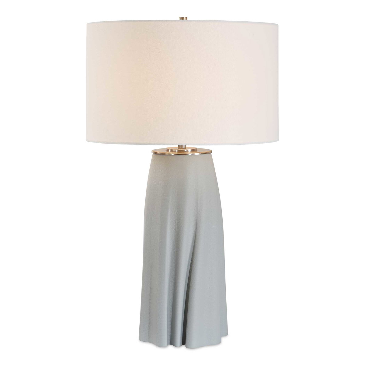 Cover Up Sculpted Table Lamp, by Uttermost, 17" width x 28.75" height x 17" depth View 1