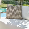 Argo Toffee Outdoor Pillow, Outdoor Pillows & Cushion by Uttermost, 1'8" width x 1'8" height x 8" depth thumbnail 2
