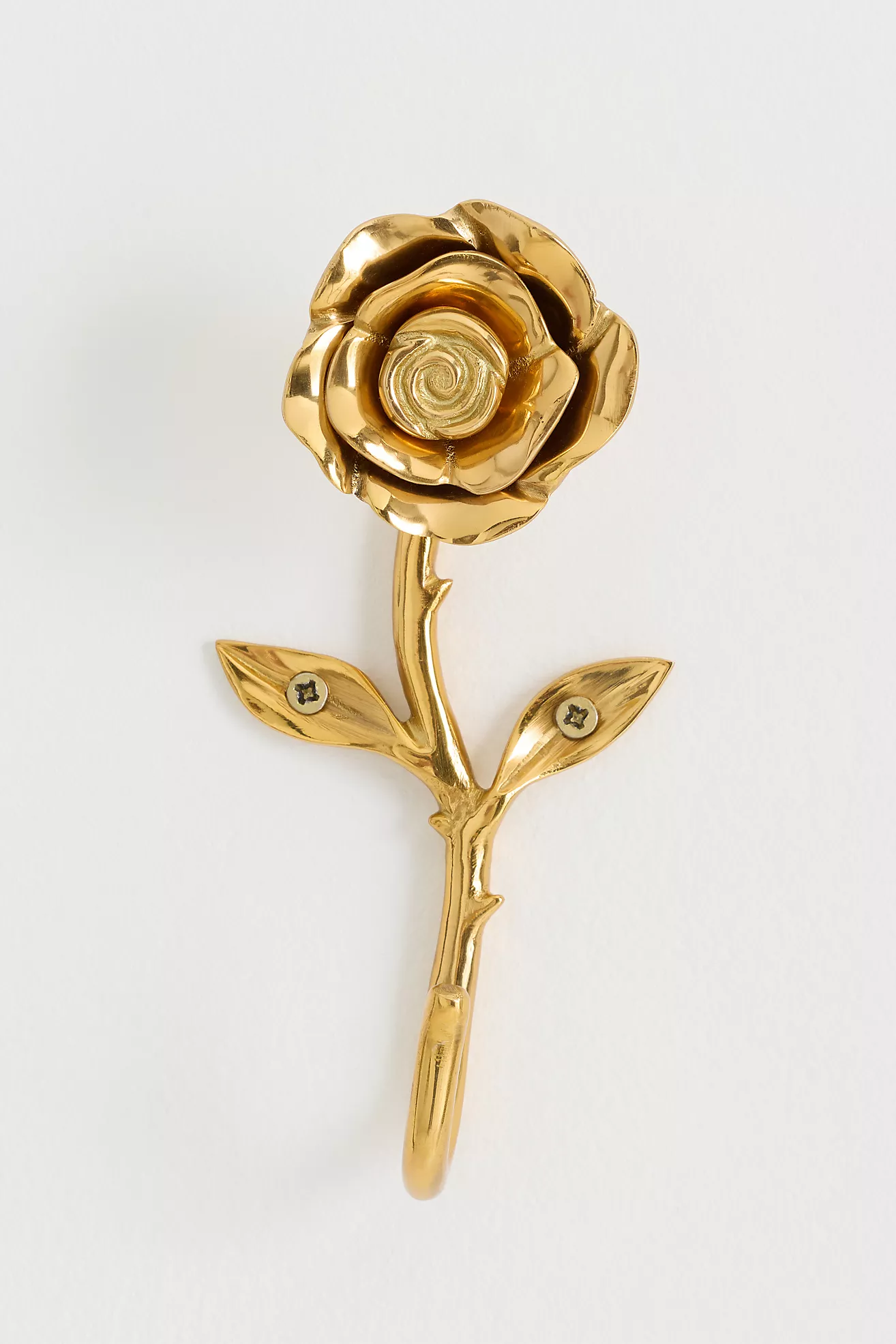 Online Designer Bedroom Brass Rose Hook
