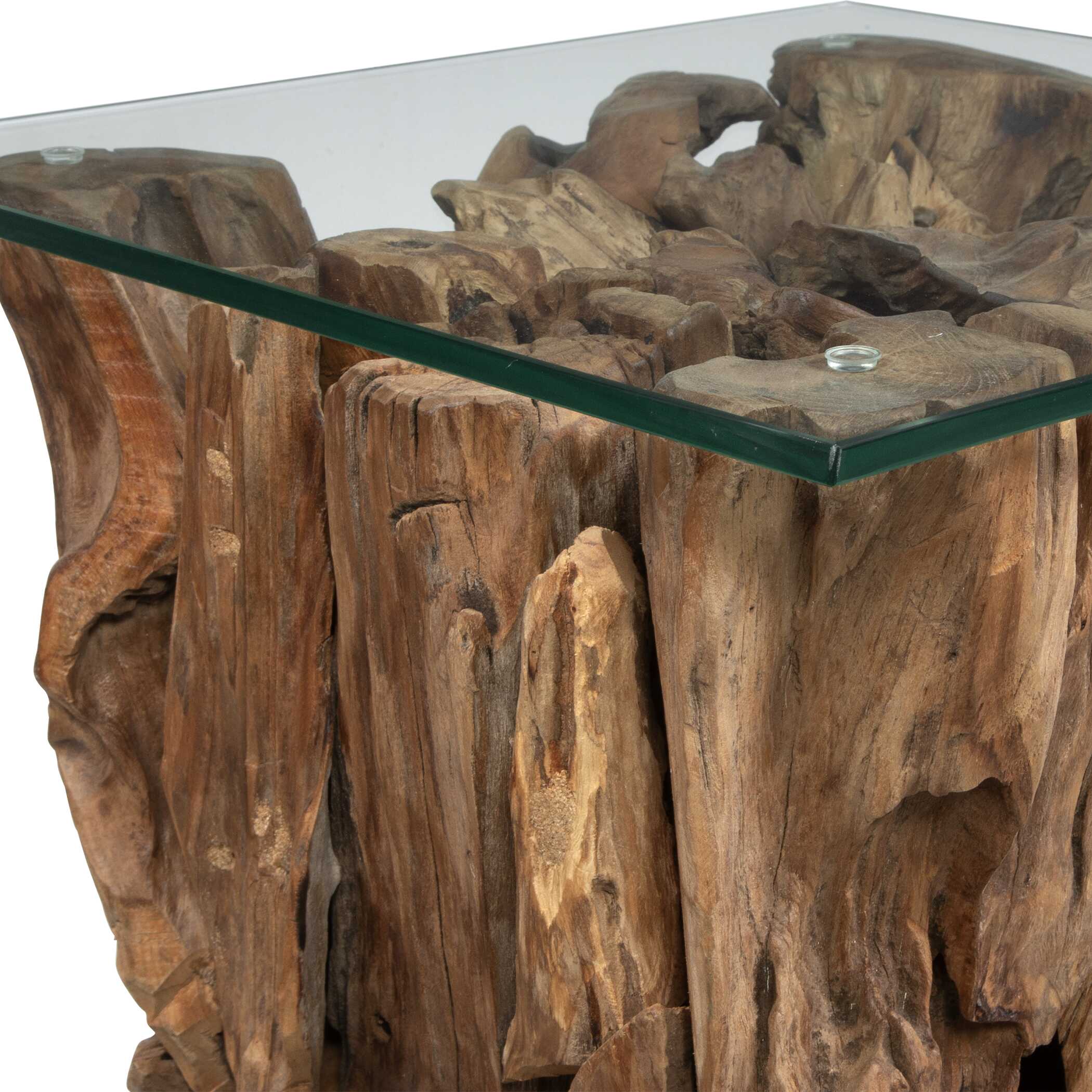 Rozel Teak Wood End Table Rozel Teak Wood End Table large image