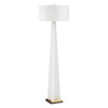 Rosin White Floor Lamp, by Uttermost, 1'8" width x 5'6.25" height x 1'8" depth thumbnail 6