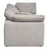Terra Modular Sofa Light Grey, Sectional Sofa by Moe's Home, 114" width x 32" height x 38" depth thumbnail 3