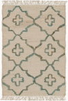 Laural Handmade Rug, by Surya, 1'6" length x 1'6" width thumbnail
