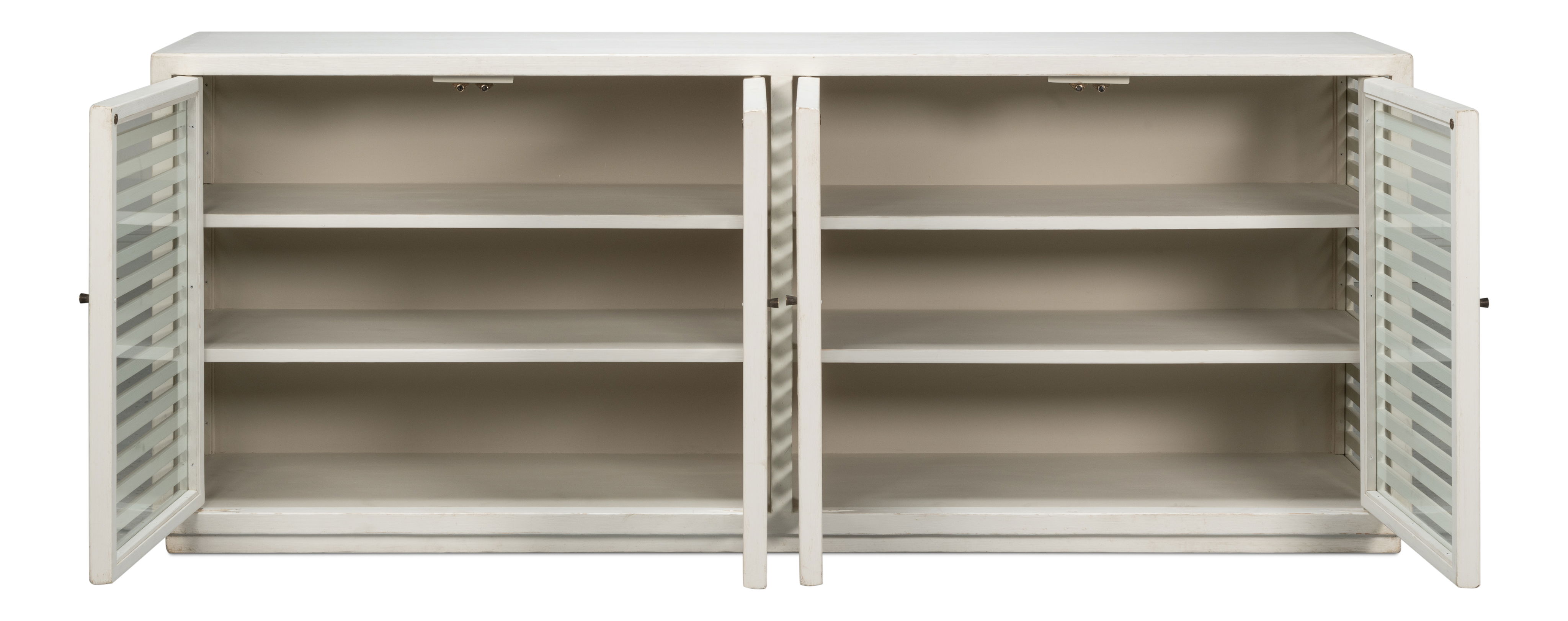 St. Nevis Sideboard, Antique White large image 