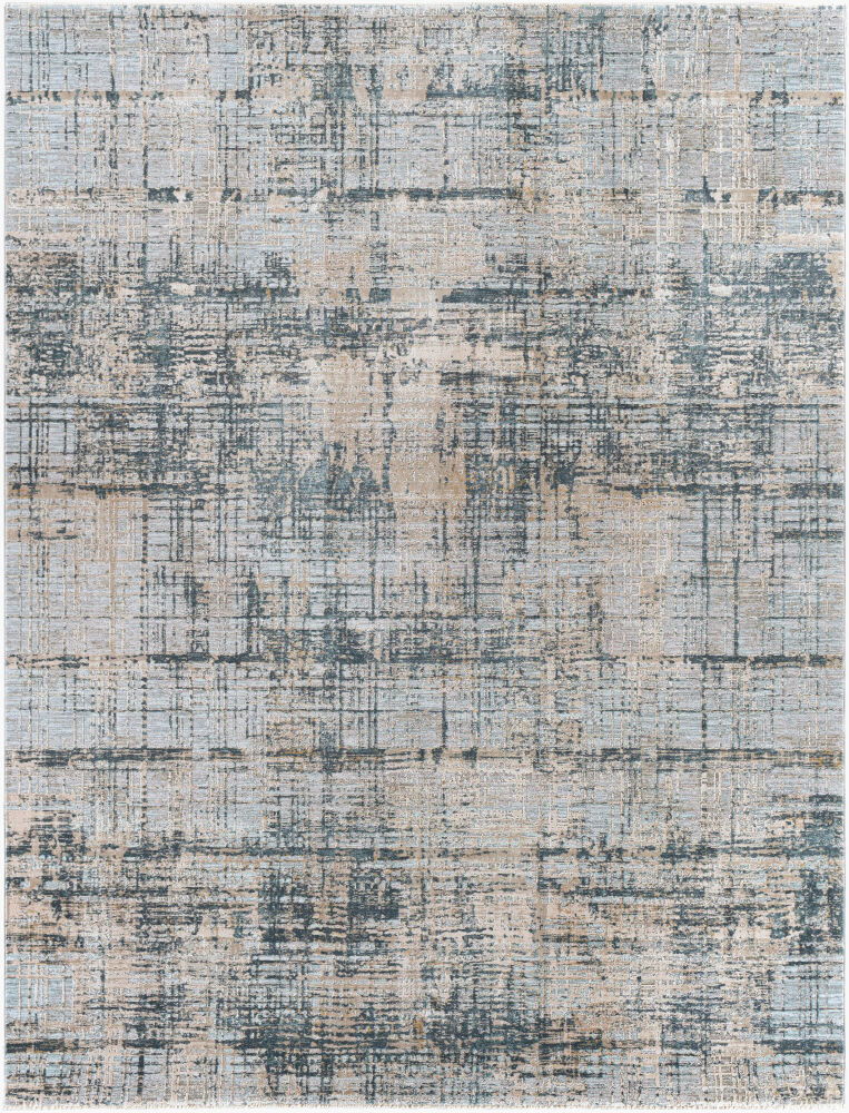 Brunswick Machine Woven Rug, by Surya, 10'2.05" length x 7'10.49" width