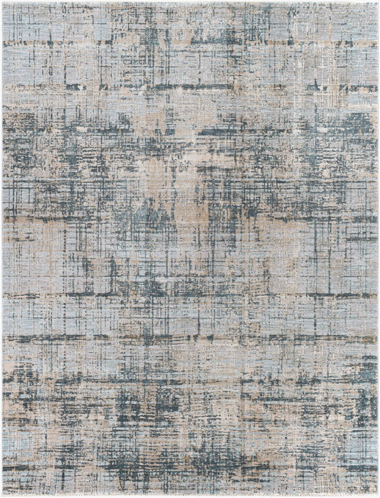 Brunswick Machine Woven Rug, by Surya, 10'2.05" length x 7'10.49" width