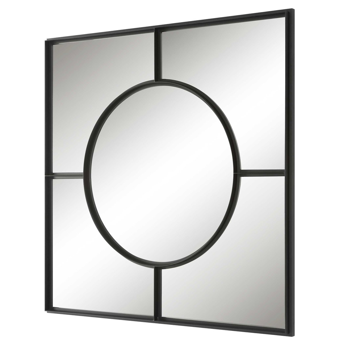 Spurgeon Square Window Mirror, by Uttermost, 3'3.37" width x 3'3.37" height x 1.5" depth View 5