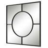 Spurgeon Square Window Mirror, by Uttermost, 3'3.37" width x 3'3.37" height x 1.5" depth thumbnail 5