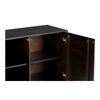 Denman 4 Door Sideboard Dark Brown thumbnail 6