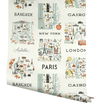 City Maps Mint Peel & Stick Wallpaper, by York Wall, 20' length x 2'3" width x 0.02" depth thumbnail 5