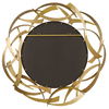 Cutting Edge Bronze Round Mirror, by Uttermost, 55" width x 55" height x 2.5" depth thumbnail 7