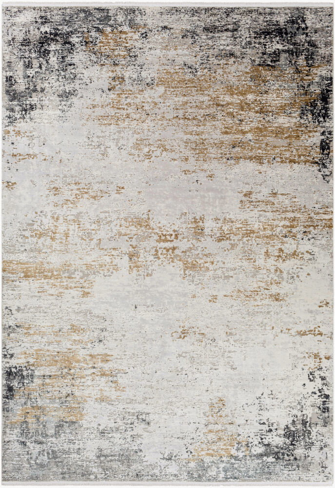 Solar Machine Woven Rug, by Surya, 9'6.17" length x 6'5.16" width