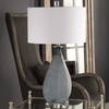 Atlantica Ocean Blue Lamp, Table Lamp by Uttermost, 16" width x 29.25" height x 16" depth thumbnail 7