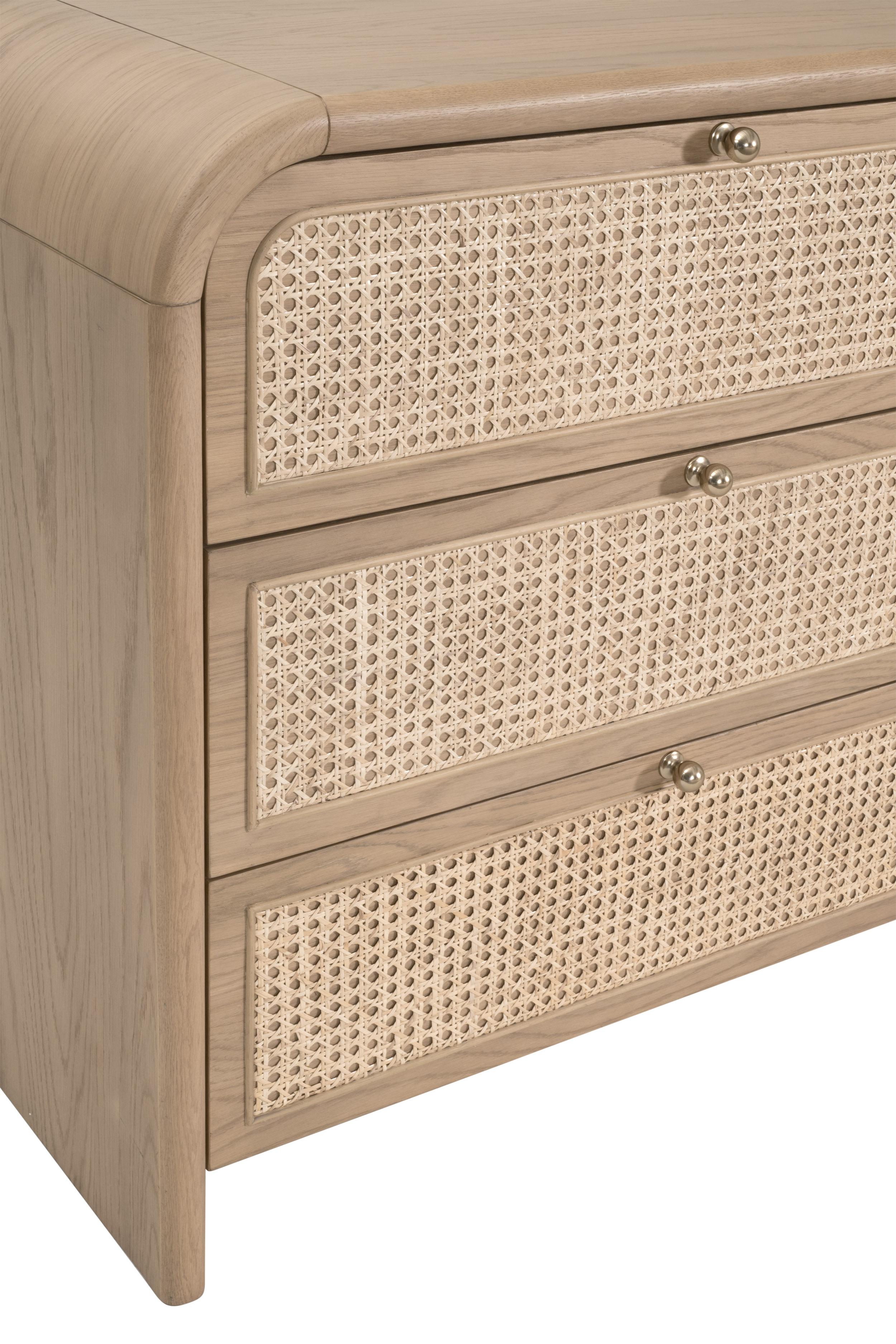 Cannes 6-Drawer Double Dresser, by Essentials for Living, 68" width x 35" height x 20" depth View 9
