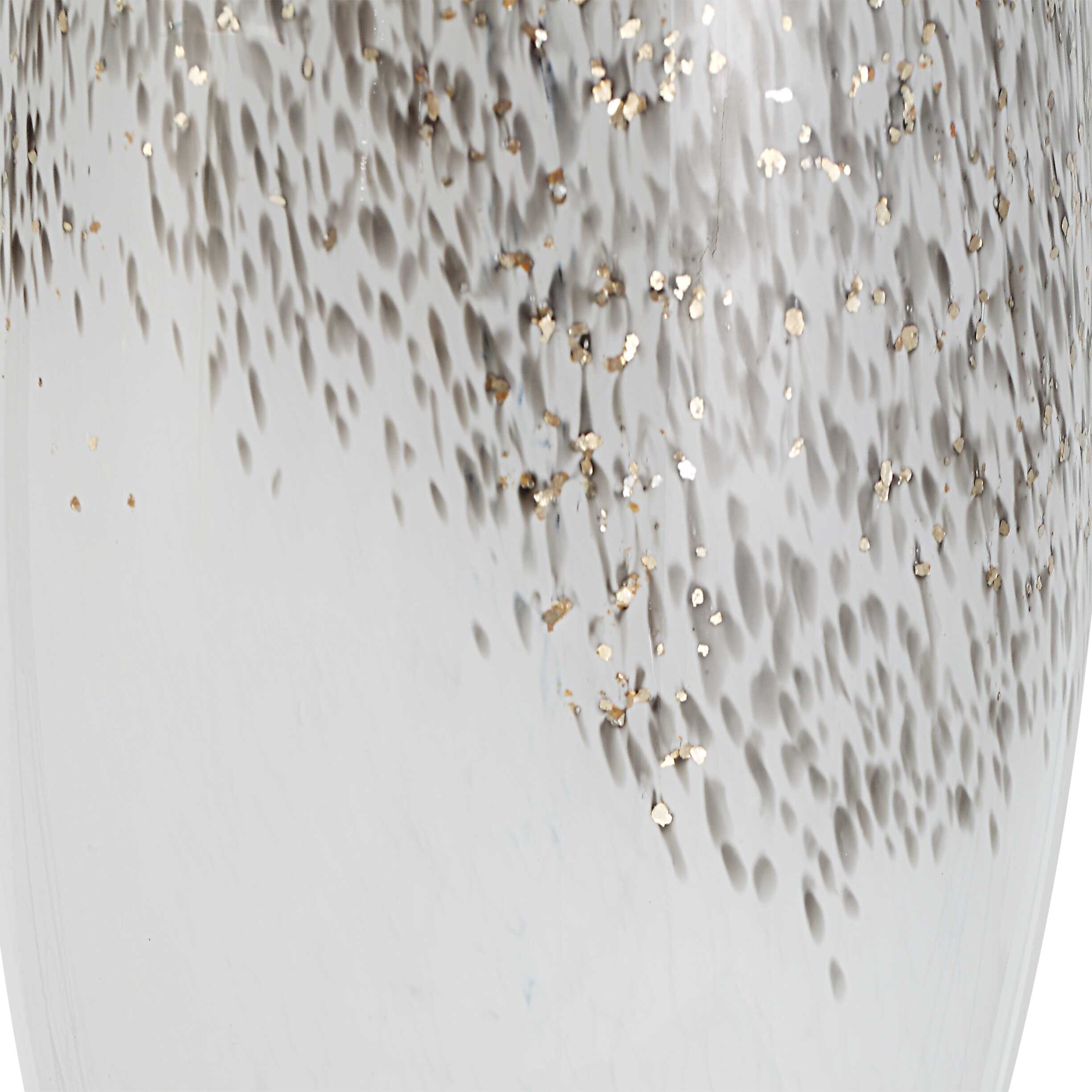 Quinn White & Silver Table Lamp large image 
