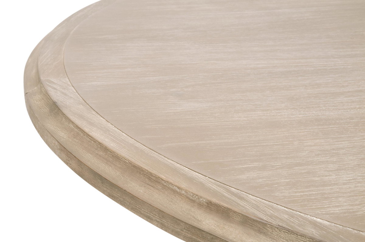 Devon 54' Round Extension Dining Table, by Essentials for Living, 54" width x 30" height x 54" depth View 10