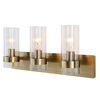 Cardiff Antique Brass 3 Light Vanity thumbnail 2