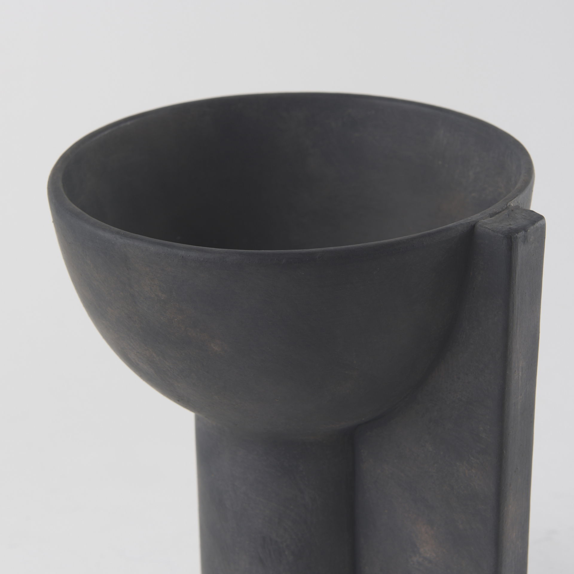 Sariah   Black Ceramic Vase large image 
