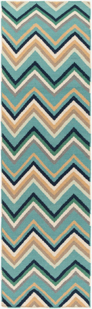 Frontier Handmade Rug, by Surya, 8' length x 2'6" width