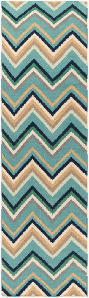 Frontier Handmade Rug, by Surya, 8' length x 2'6" width
