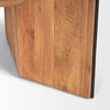 Tabor Natural Wood with Black Oak Waterfall Coffee Table thumbnail 10