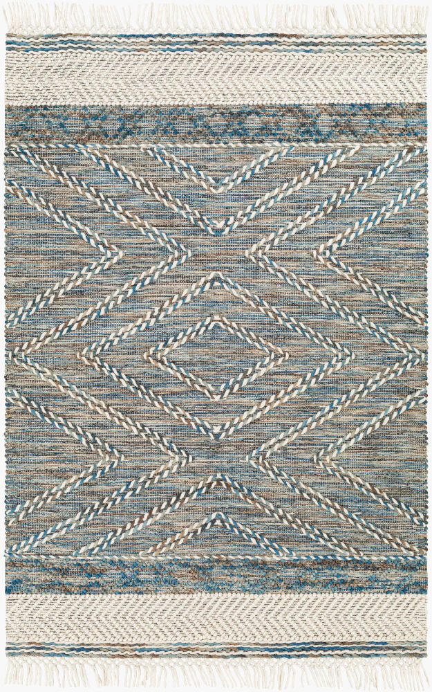 Lucia Handmade Rug, by Surya, 1'6" length x 1'6" width