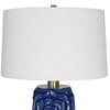 Zade Blue Table Lamp, by Uttermost, 1'6" width x 2'9" height x 1'6" depth thumbnail 5