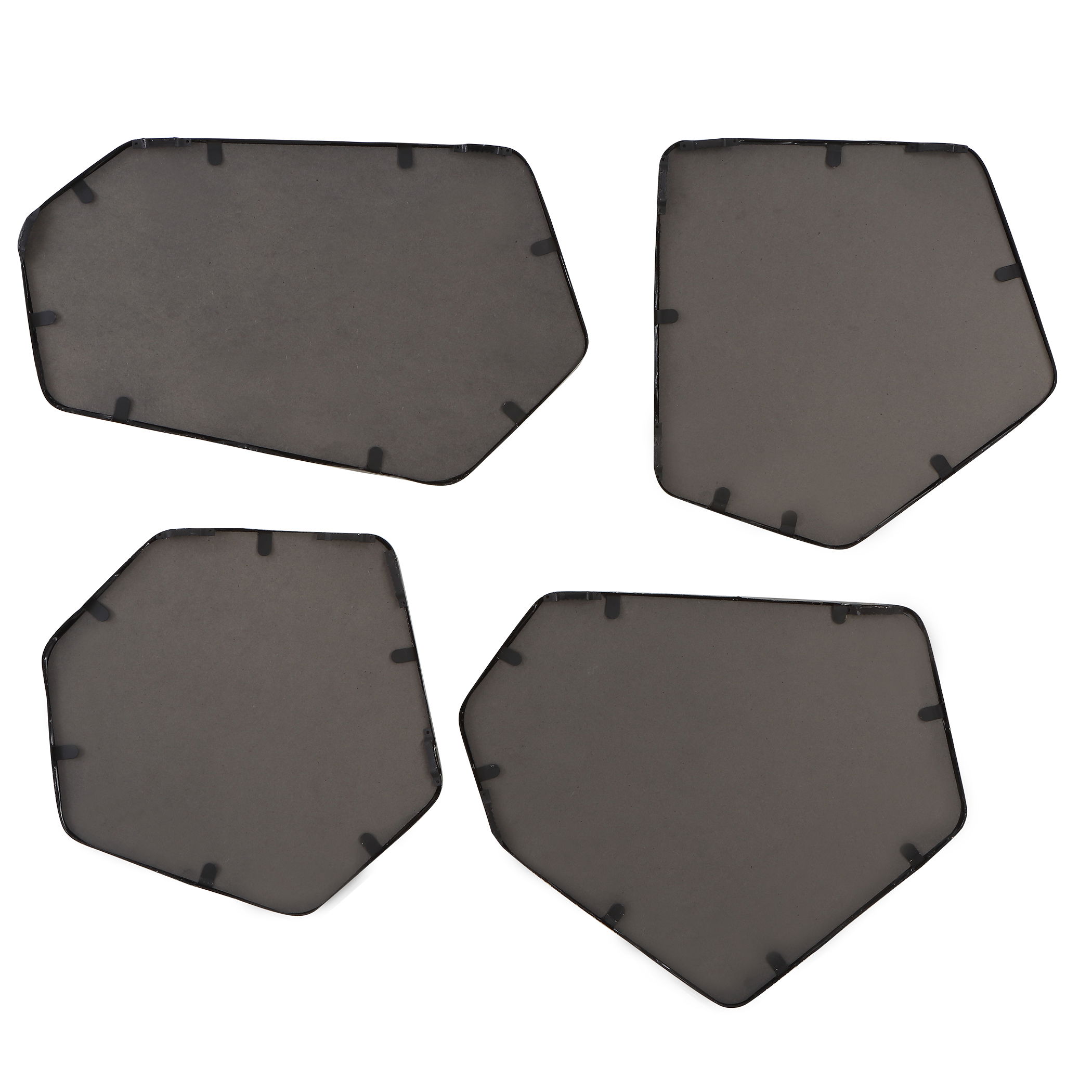 Linneah Black Mirrors Set/4, by Uttermost, 12.12" width x 20.12" height x 1" depth View 9