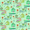 Caribbean Blue Peel & Stick Wallpaper, by York Wall, 18'10.8" length x 1'6" width x 0.02" depth thumbnail