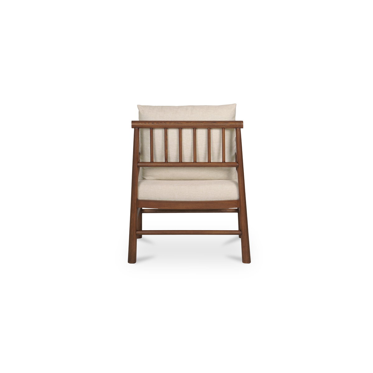 Mayne Accent Chair Cream, by Moe's Home, 26.81" width x 31.7" height x 27" depth View 4