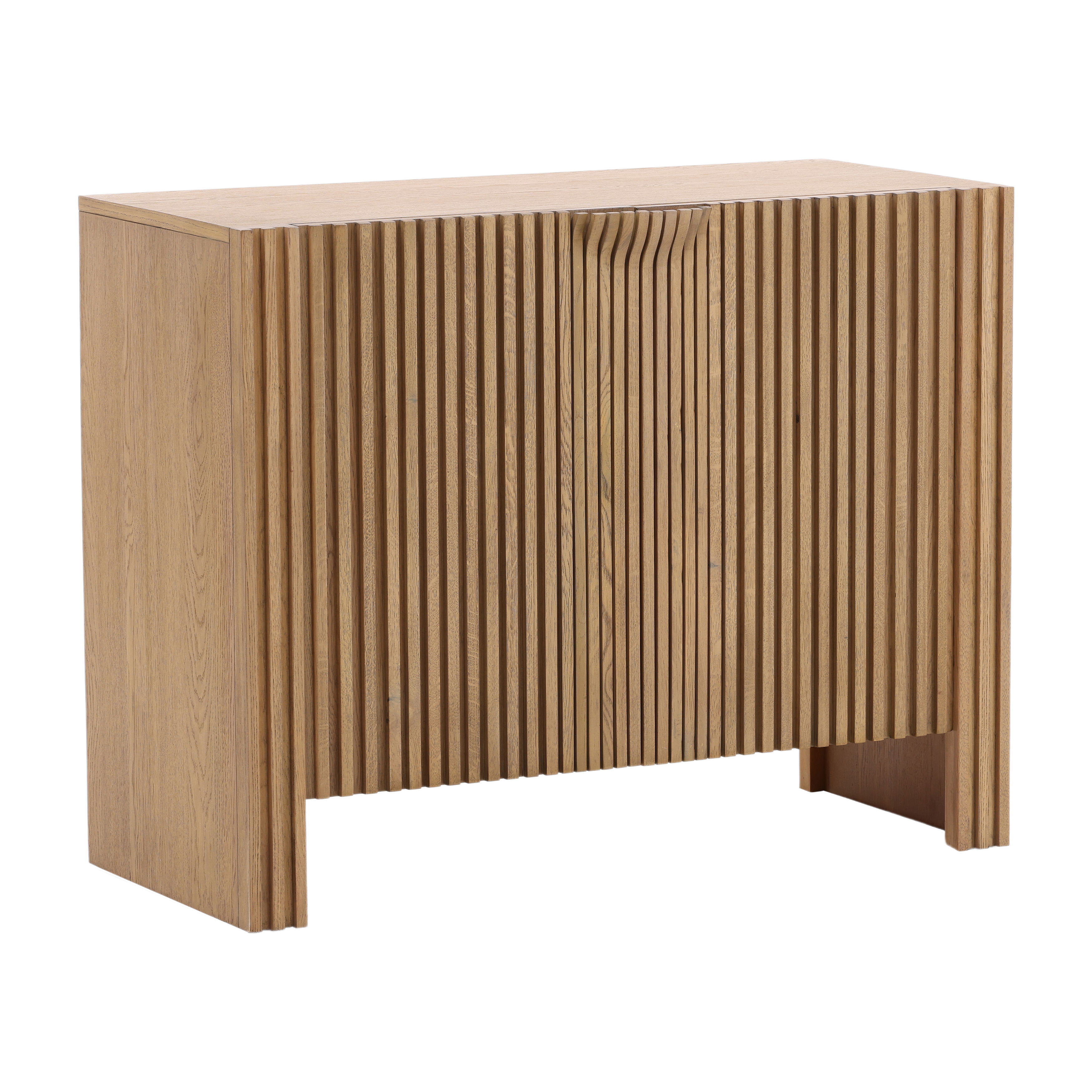 Fallon Sideboard Natural, Sideboards & Buffet by Dovetail, 40.75" width x 32.25" height x 19" depth View 1