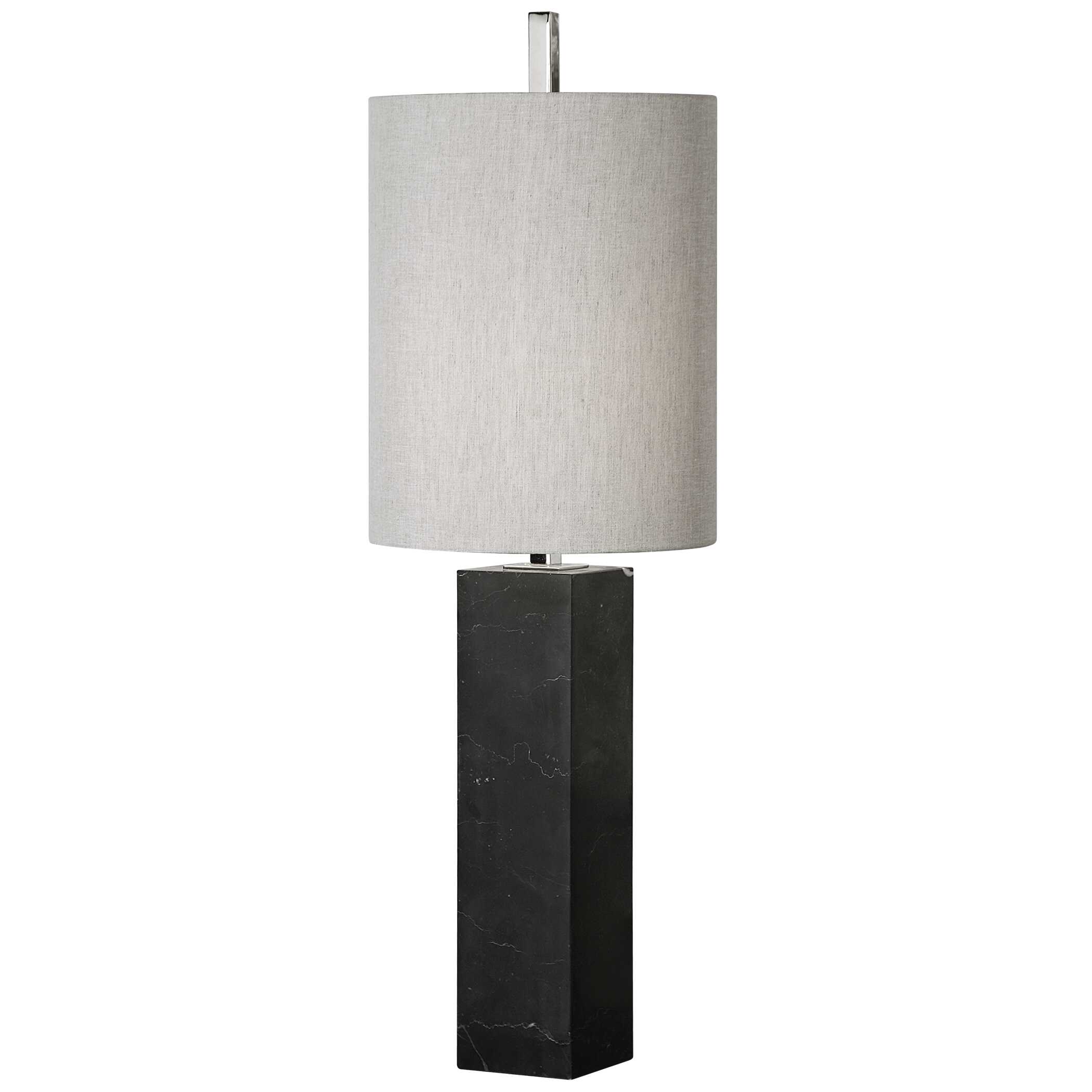 Delaney Marble Column Accent Lamp, by Uttermost, 10.25" width x 32.12" height x 10.25" depth View 4