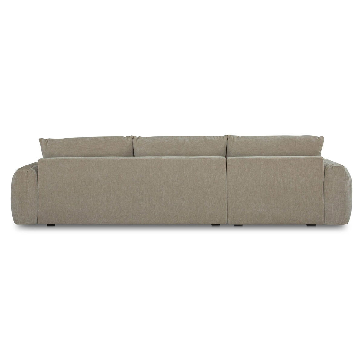 Berga Sectional Left Pebble, Sectional Sofa by Moe's Home, 118.25" width x 33" height x 65.5" depth View 4