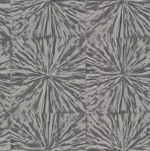 Squareburst Charcoal Wallpaper