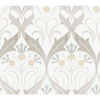 Pine Cone Ribbon Neutral Wallpaper thumbnail 0