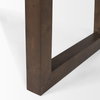 Takota 106.3'L x 39.3'W Rectangular Extendable Dining Table | Modern | Dark Brown Wood | Seats 8, by Mercana, 106.25" length x 39.25" width x 30.75" height thumbnail 11