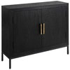 Front Range Dark Oak 2 Door Cabinet, Cabinets & Chest by Uttermost, 40.25" width x 34" height x 13" depth thumbnail 6